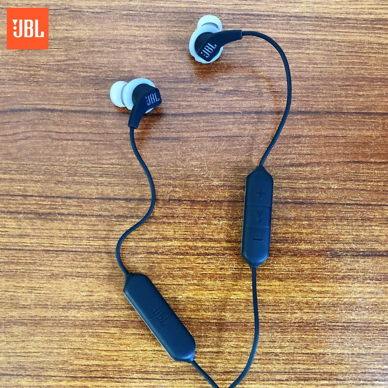 

JBL Endurance Runbt Wireless Bluetooth Sports Headset Running Workout Waterproof Earphone Ear-Mounted Music Earbuds