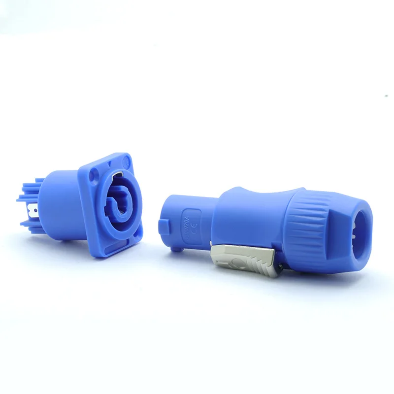 10 шт. 3 контакты Мощность коннектор штекер + Женский Шасси Панель крепление 250V 20A