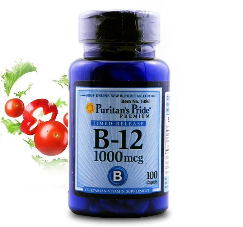 Timed Release B 12 1000 Mcg 100 Pcs Бесплатная доставка|Товары для похудения| |
