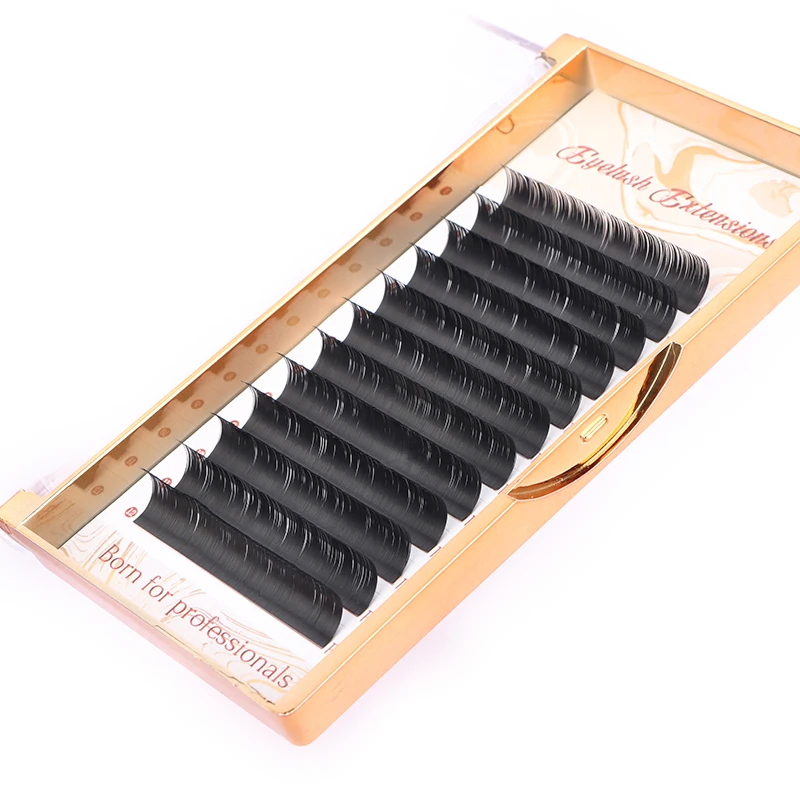 Индивидуальные синтетические ресницы для наращивания поддельные норковые