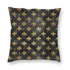 Наволочка для диванной подушки, 45x45, с цветочным рисунком