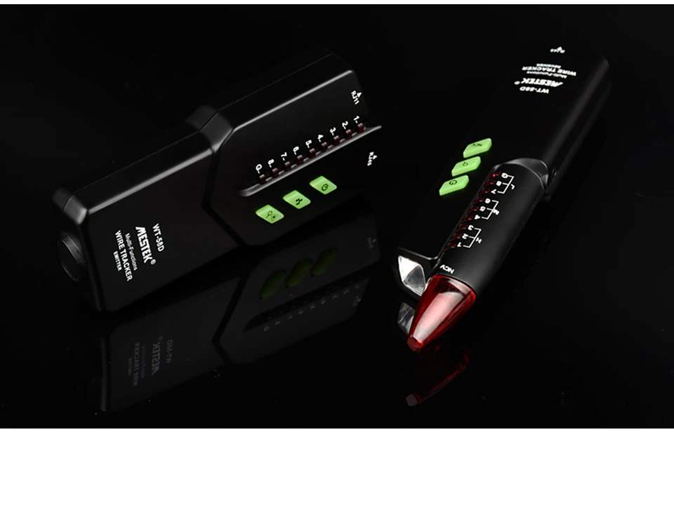 Телефонный провод трекер кабельный тестер для RJ45 RJ11 электрической линии поиск тестирования сетевой кабель детектор линии Finder WT58D