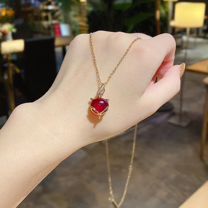 Винтажные ожерелья для женщин в Корейском стиле Комплект из модных женских