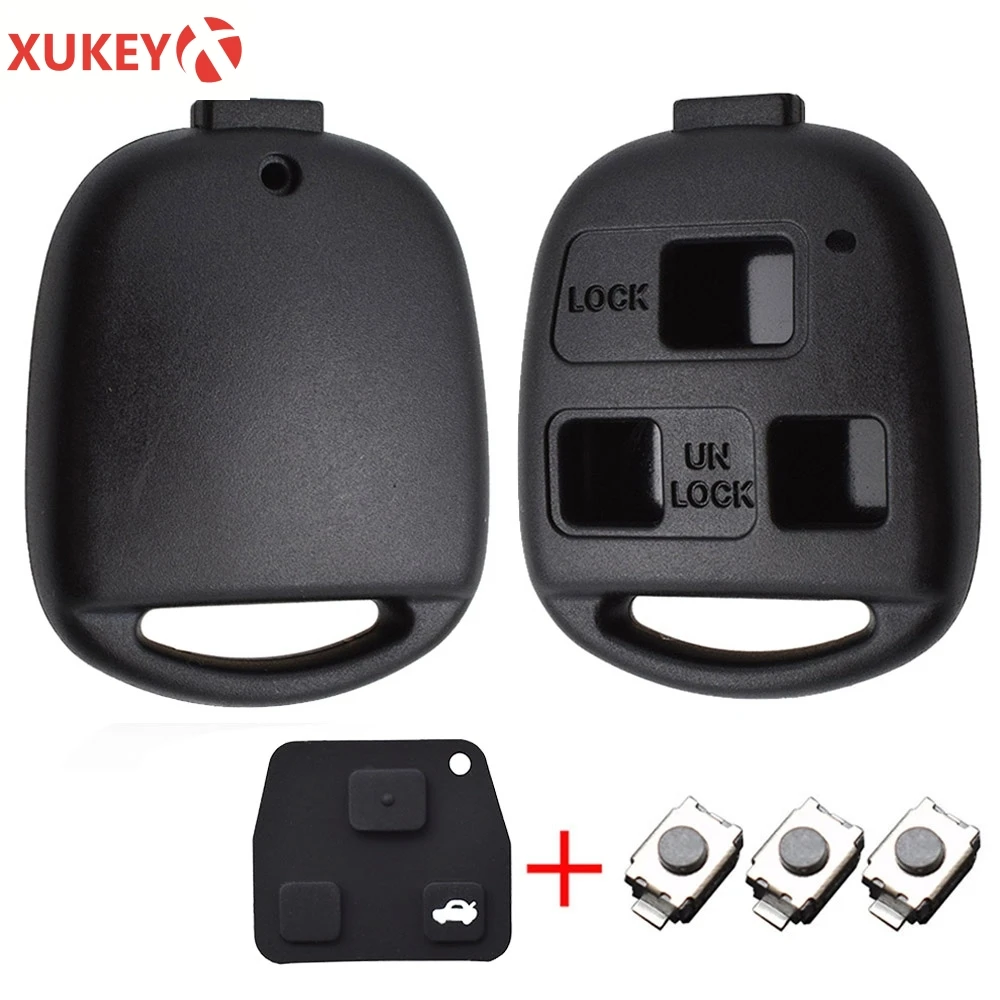 3 резиновый кнопочный коврик переключатель дистанционного автомобильного ключа