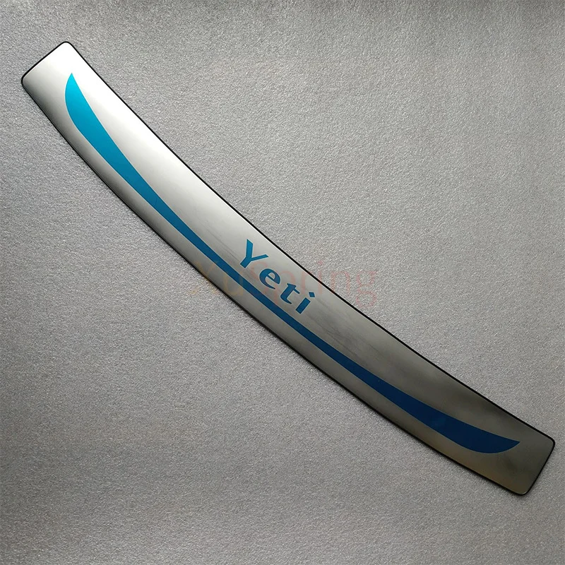 

For Skoda Yeti 2011 2012 2013 2014 2015 2016 2017 Rear Trunk Guard Bumper Door Sill Trim Protective Sticker Accessories Styling