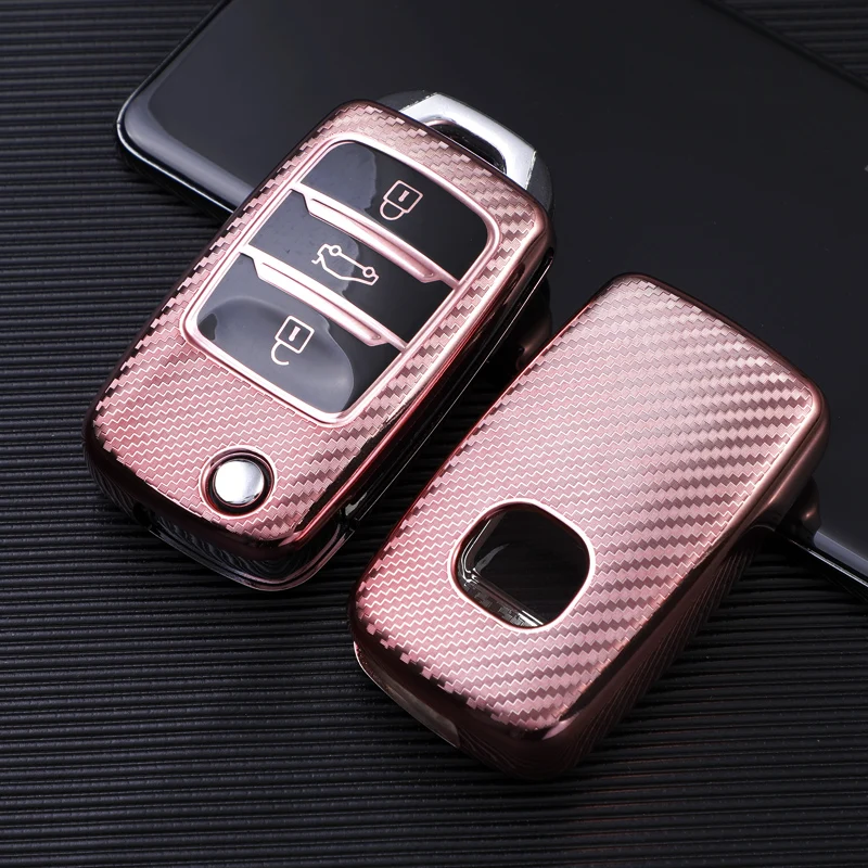 

TPU Car Key Full Cover Case Shell For Changan CS75 Eado CS35 Raeton CS15 V3 V5 V7 Car Smart Key Holder Accessories Case