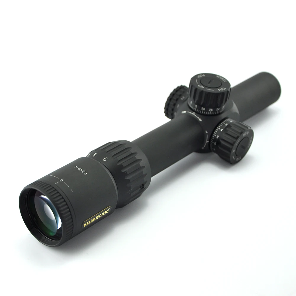Оптический прицел Visionking 1 6x24 FFP с ночной подсветкой оптический для снайпера 223 .308