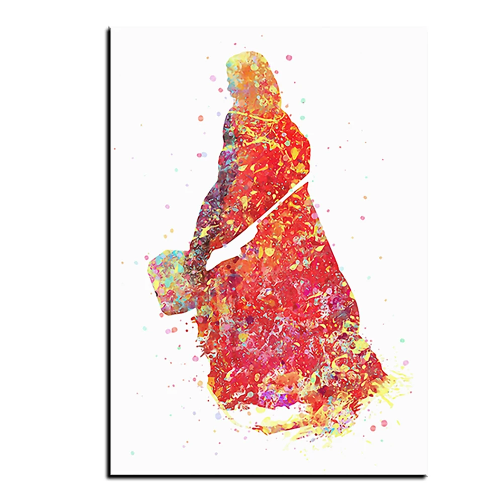 Печать без рамки HD принт Тор для украшения гостиной настенное Искусство Холст