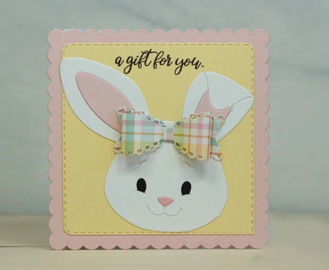 1 шт. металлические штампы кролик олень коробка трафарет для сделай сам