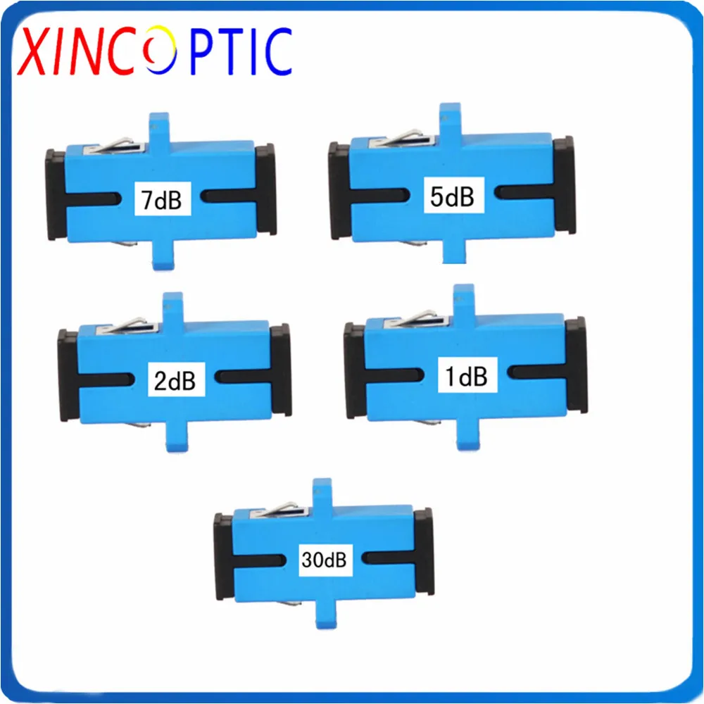SCAPC плагин фиксированный волоконный аттенюатор SC/APC SM 1dB 2dB 3dB 5dB 7dB 10dB 15dB 20dB женский