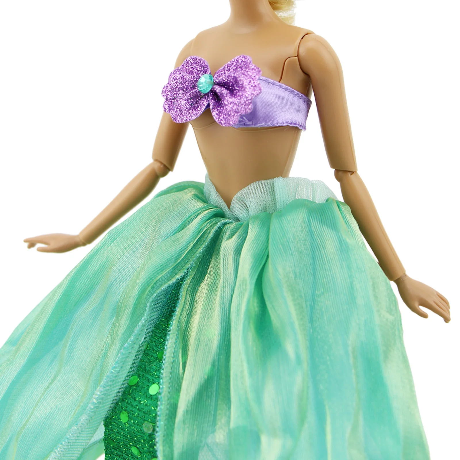 Высокое качество один комплект Сказочный хвост русалки вечернее платье юбка