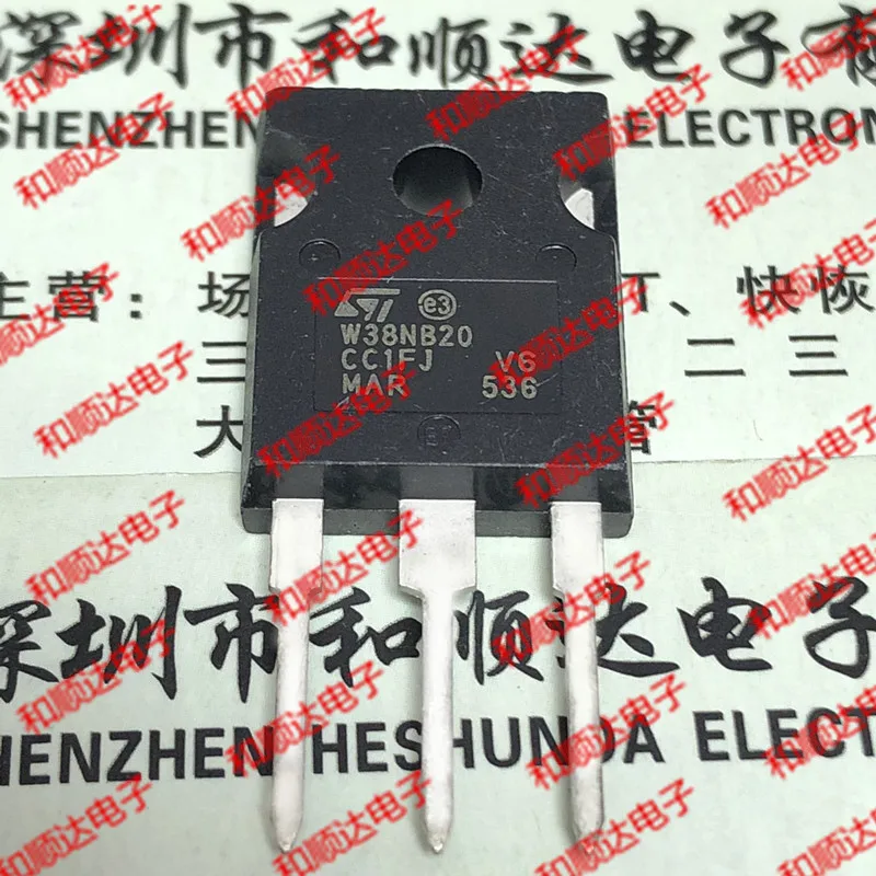 

10 шт./лот W38NB20 STW38NB20 новый запас TO-247 200V 38A