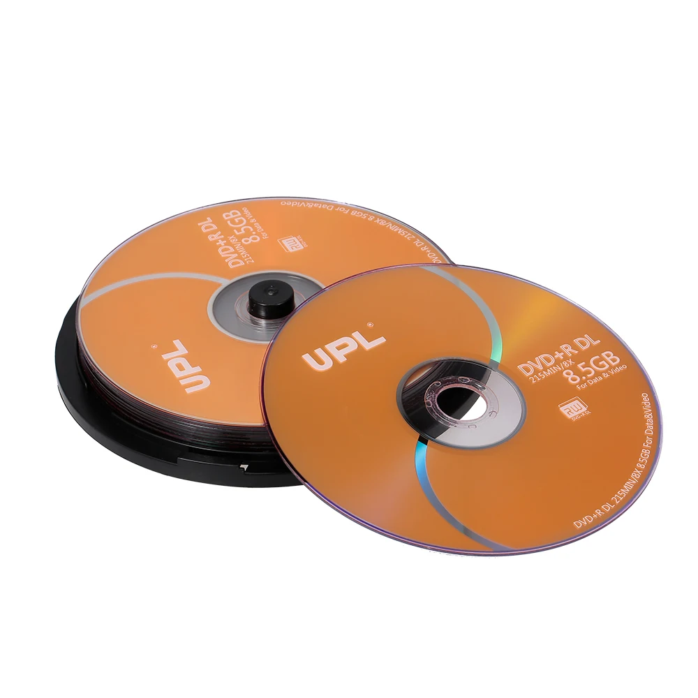 50 шт. 215 мин 8X DVD + R DL 8 5 ГБ чистый диск для передачи данных и видео поддерживает до