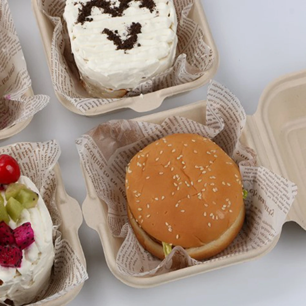 Бумага 50 листов жиростойкая водонепроницаемая бумага оберточная салфетка для