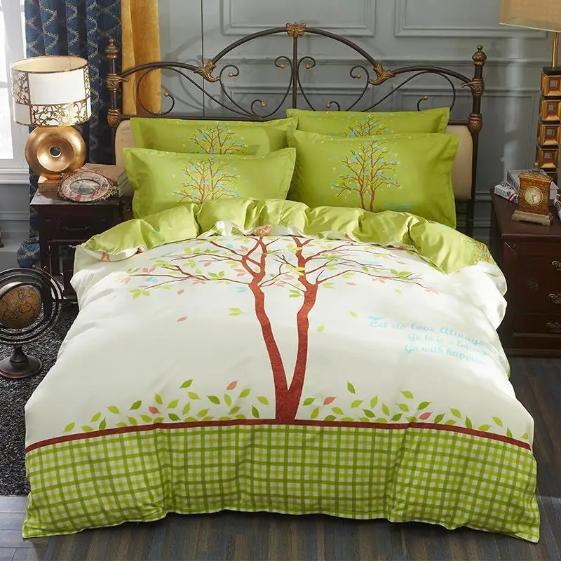 

Individual Luxury Ropa Fundas Nordicas Kids Parure Lit Colcha De Cama Casal Bedding Cotton Bed Linen Sheet And Quilt Cover Set