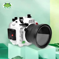 seafrogs ipx8 professional waterproof camera housing for sony a7siii underwater 40m130fit drifting surfing swimming diving case