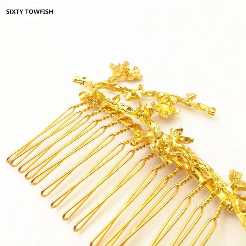 56X92 мм сплав золото/серебро/подвеска золотого цвета причудливые волосы ветки