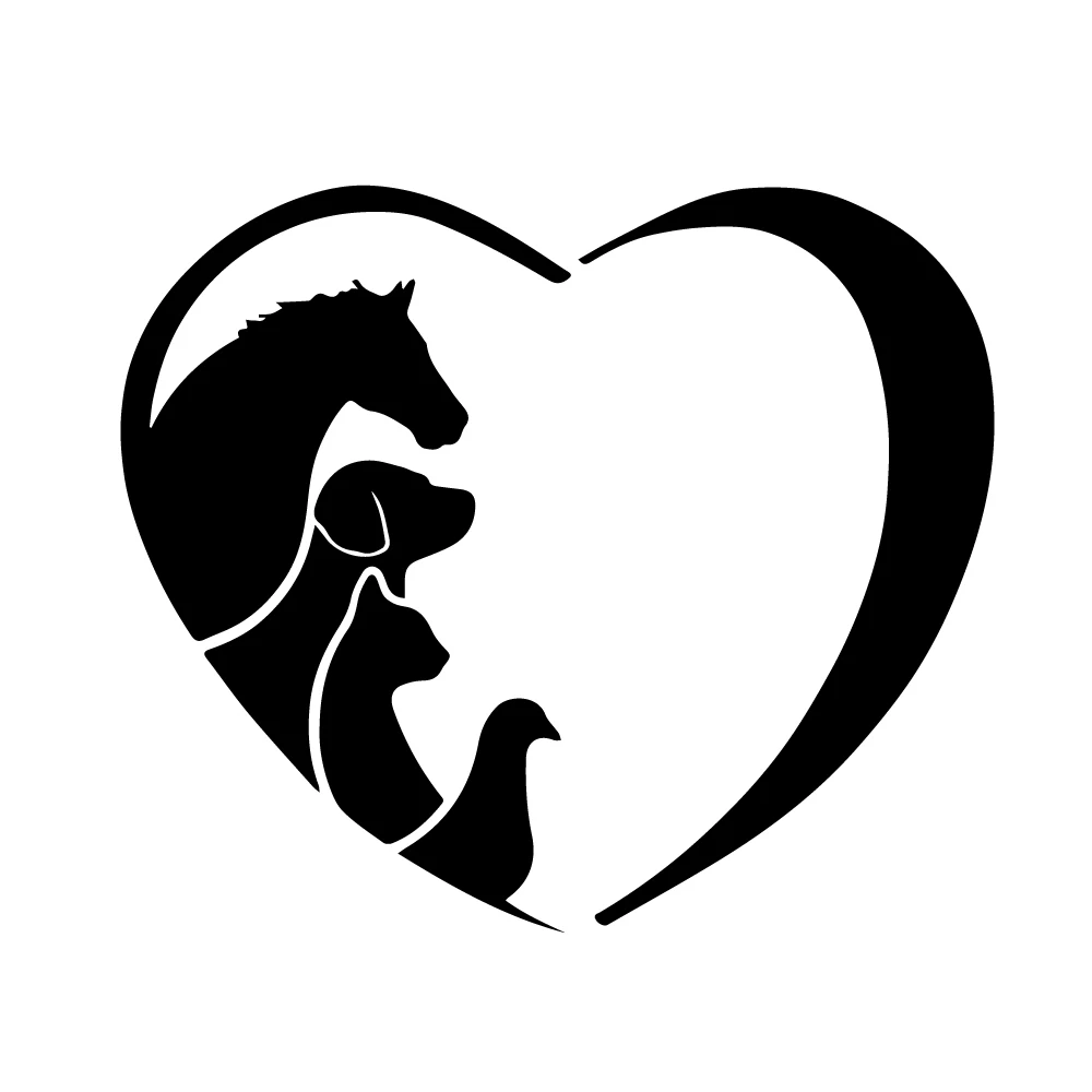 Мультфильм лошадь авто наклейки на автомобиль смешные окна виниловые для