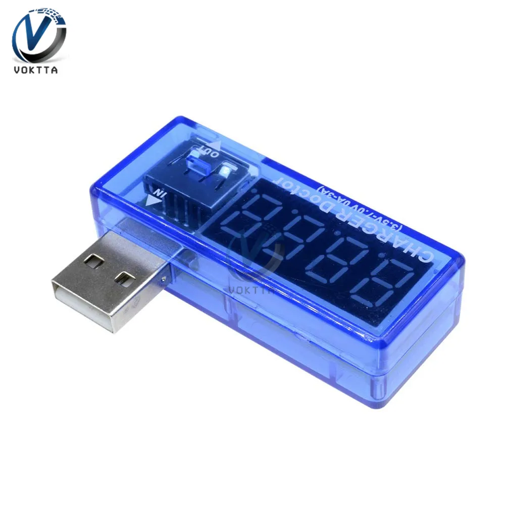

USB Tester voltmeter Voltage Current Meter Power Bank Battery Charger Doctor Portable Mini USB Digital Detector