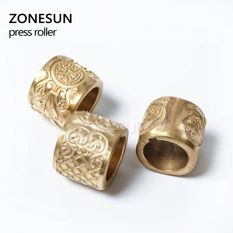 ZONESUN Brass Leather Stamping Mould Embossing Tool For Bracelet Straps Mold Machine | Бытовая техника