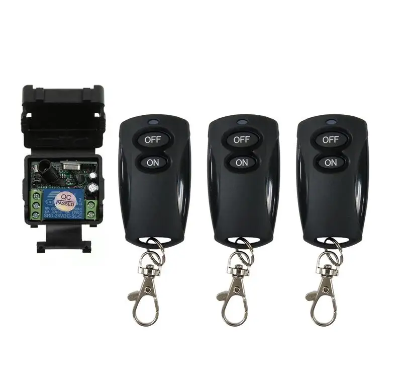 DC 24 v 1CH mini РФ беспроводной дистанционный пульт переключатель освещения обучающий