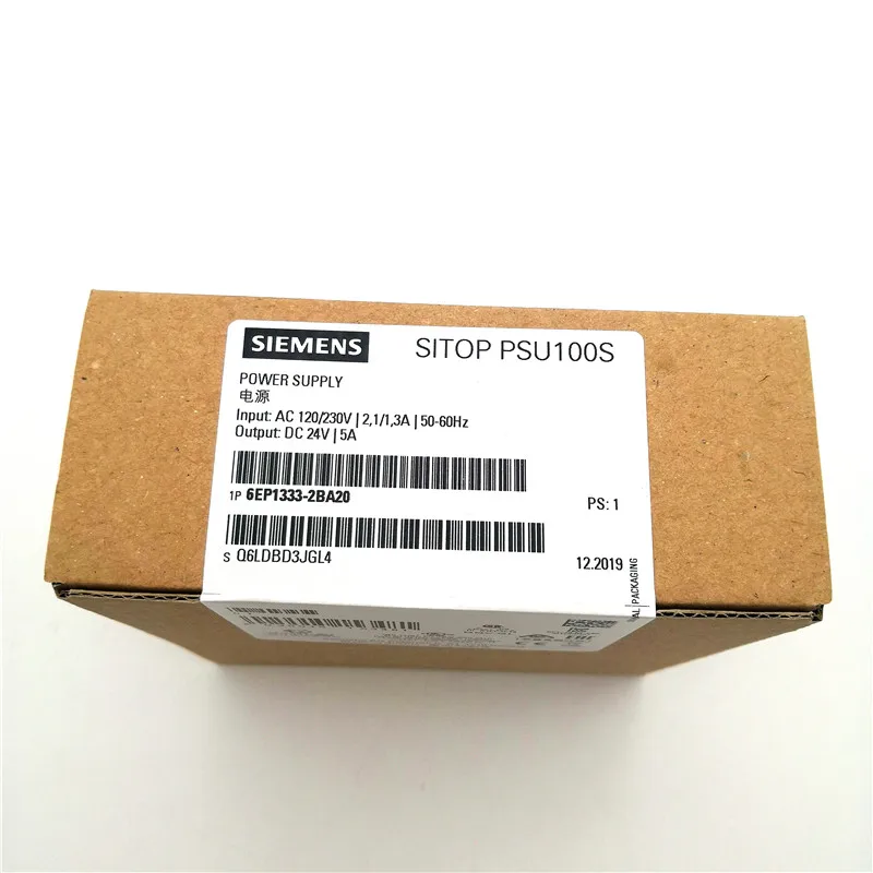 

New original Power supply 6EP1333-2BA20 SITOP PSU100S/1AC/DC24V/5A