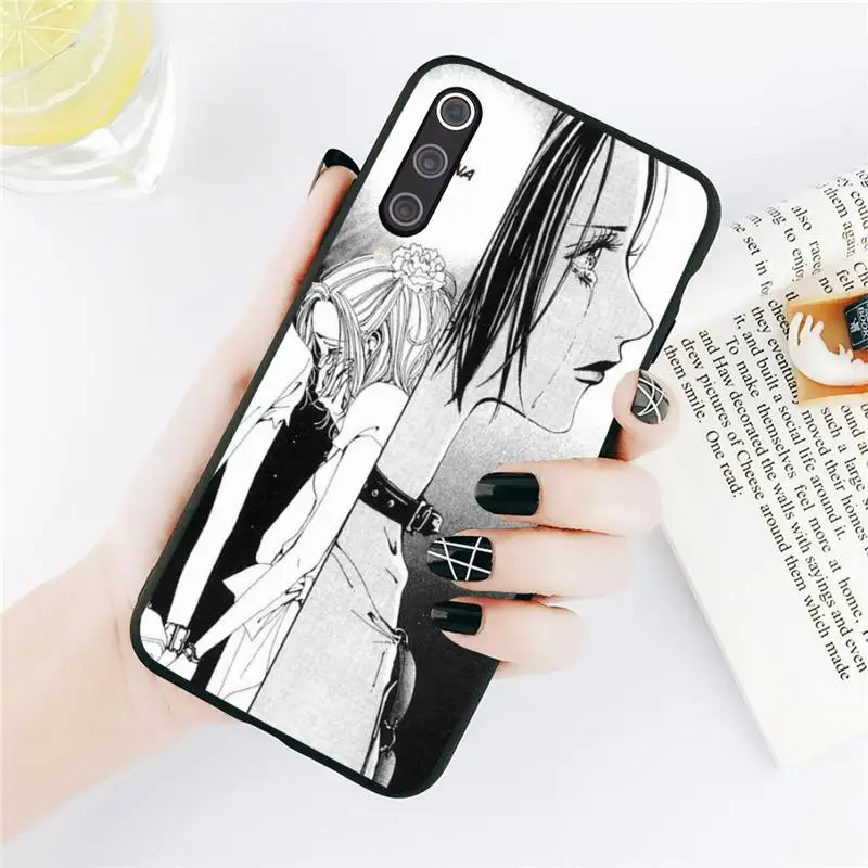 

Nana Anime Phone Case For Xiaomi Redmi note 7 8 9 t k30 max3 9 s 10 pro lite Luxury brand shell funda coque