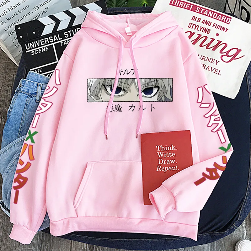 Полноценная трендовая Толстовка Hunter Boy в стиле японских комиксов Харадзюку