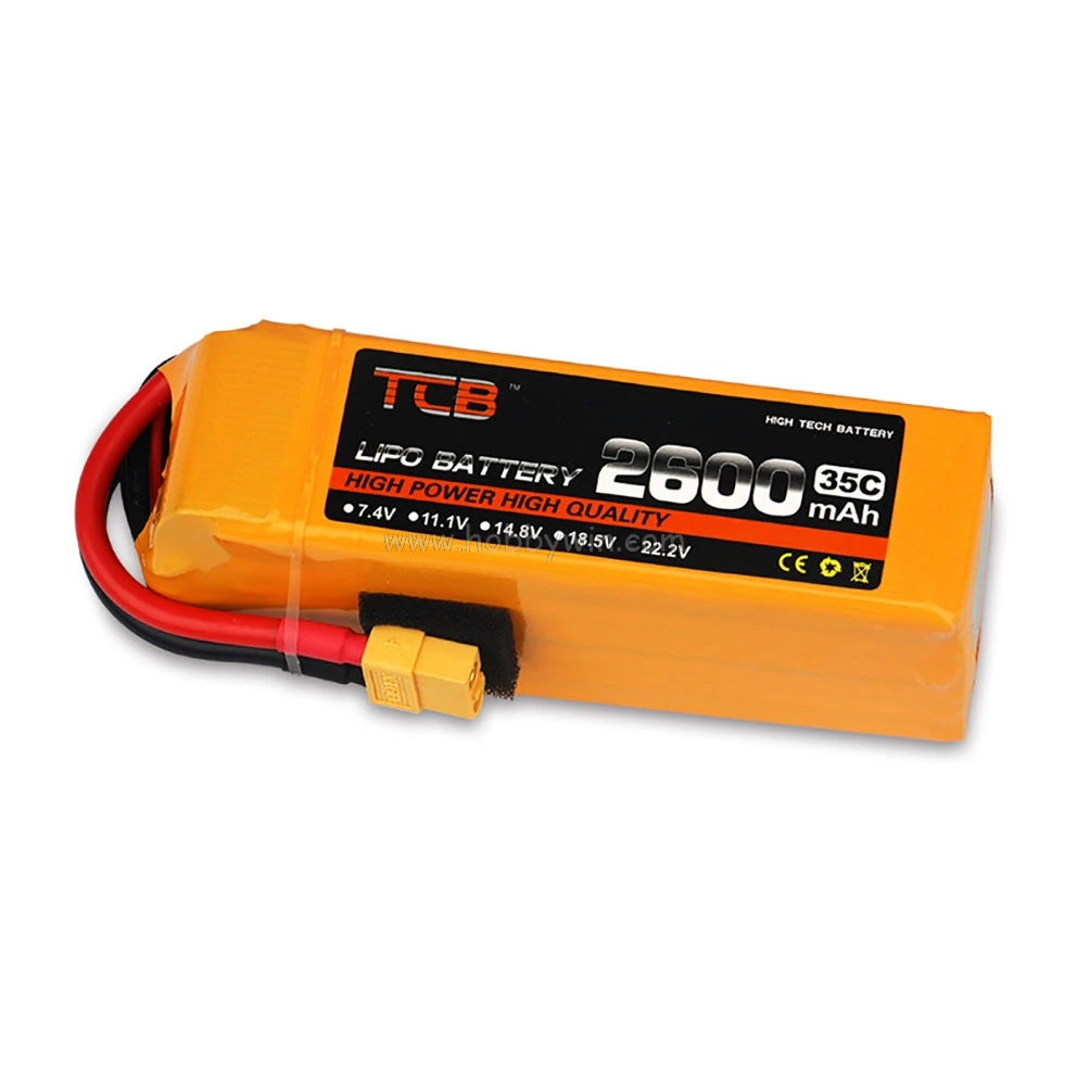 Литий полимерная батарея 2600 мАч 22 2 в 6S 25C 35C T plug & XT60 вариант для радиоуправляемой