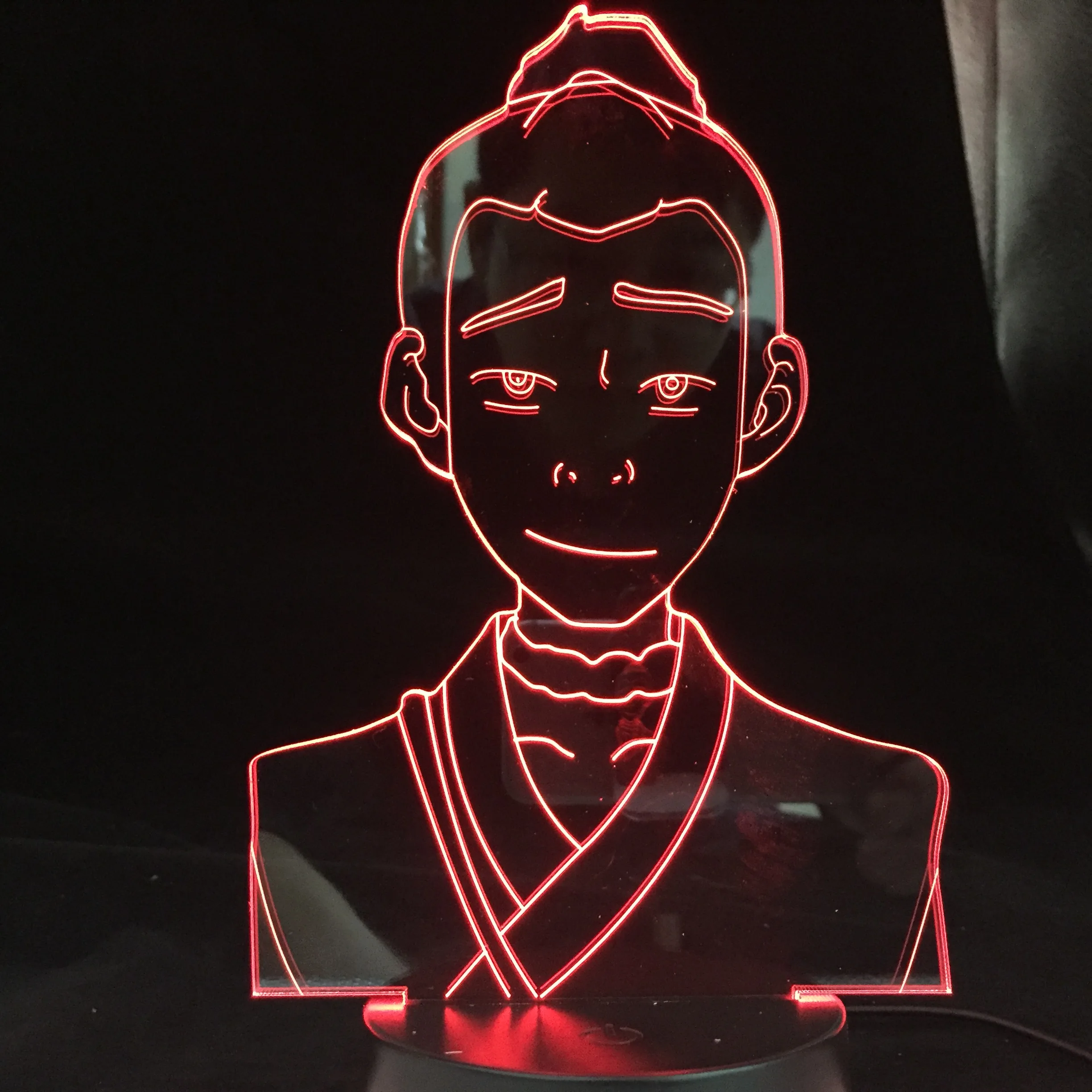 

Sokka Avatars 3D Lamp The Last Airbender for Home Decor Birthday Gift Led Night Light Avatar Room Decor Light Dropshipping