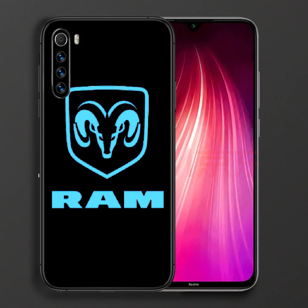 

Dodge Super Sport Car Logo Phone case For Xiaomi Redmi Note 7 8 8T 9 9S 4X 7 7A 9A K30 Pro Ultra black hoesjes painting shell
