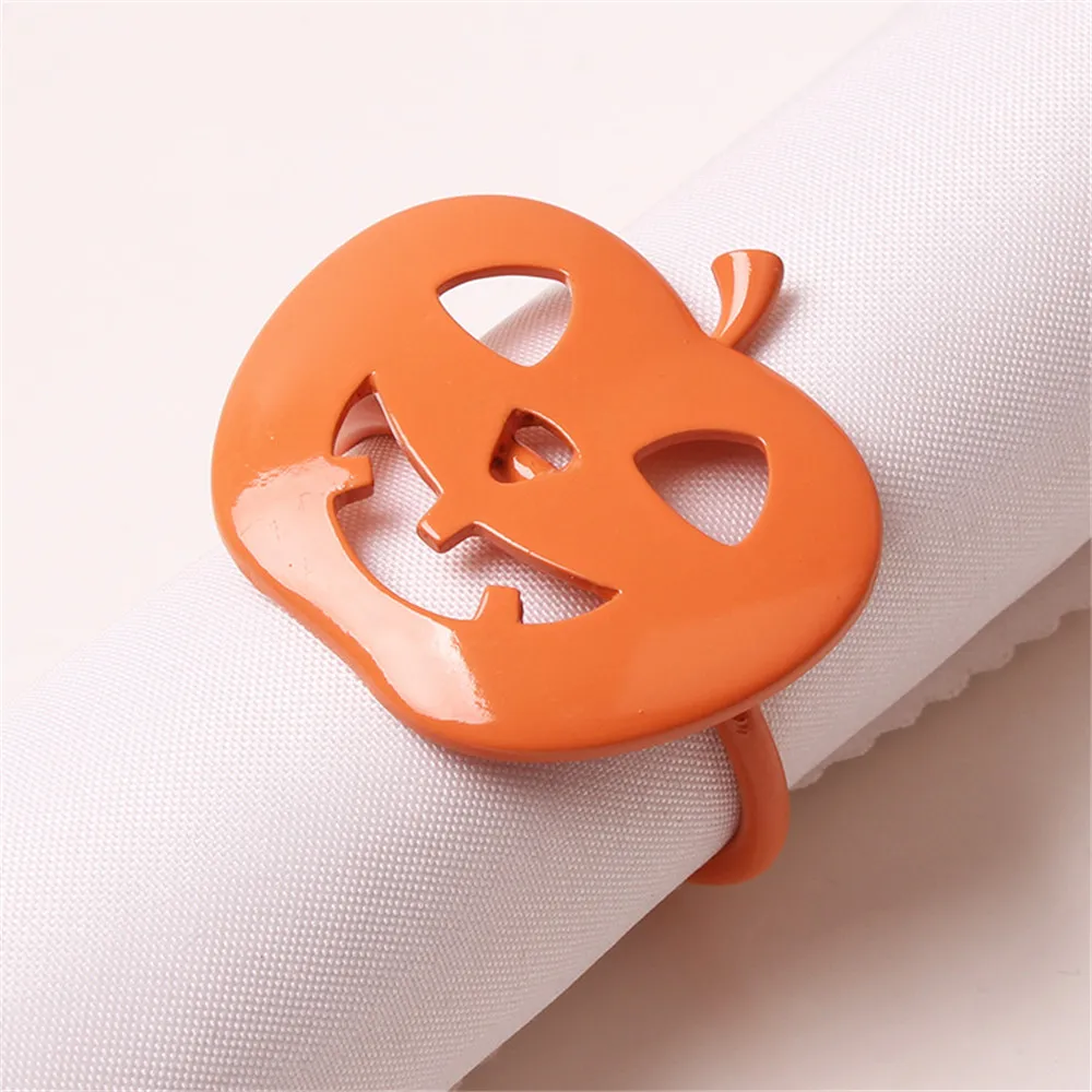 

12 / PCS NEW pumpkin napkin buckle Halloween napkin ring Thanksgiving napkin ring Christmas napkin ring manufacturer wholesale
