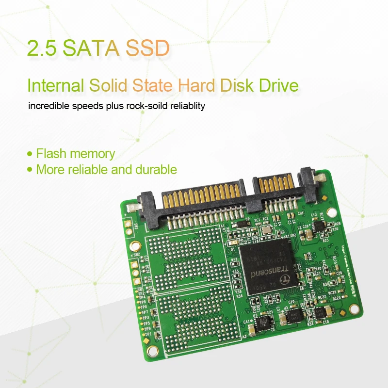 Внутренний твердотельный жесткий диск 2 5 &quotSATA3 SSD Shellless HDD накопитель 16 ГБ 32 64 Гб 128