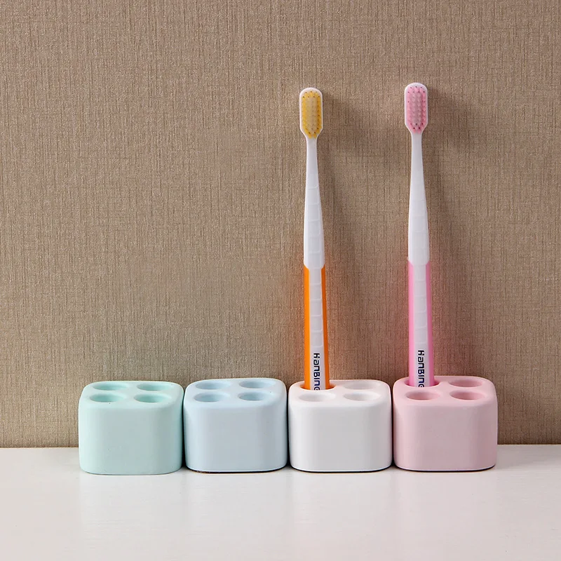 Держатель для зубных щеток Diatomite милая подставка ванной комнаты маленький