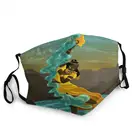 Многоразовая маска для лица Oshun для взрослых, не одноразовая маска для рта, маска для защиты от смога, респиратор