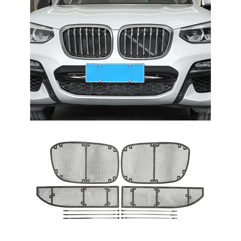 Автомобильная Передняя решетка для защиты резервуара воды сетка двигателя от