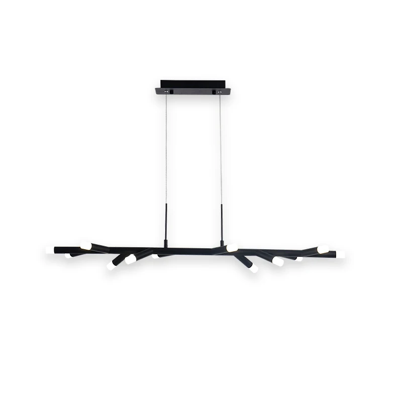 

Nordic tree branch LED chandelier modern cloakroom hanging lamp restaurant bar dining table lighting clothing store decor lights