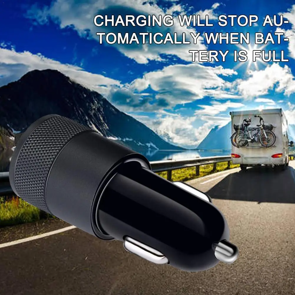 

Car Charger Multifunction Fast Charging Car Phone Charger With Truck Devices 2 For Car Compatible Smart Ports Multi-Species T8L3