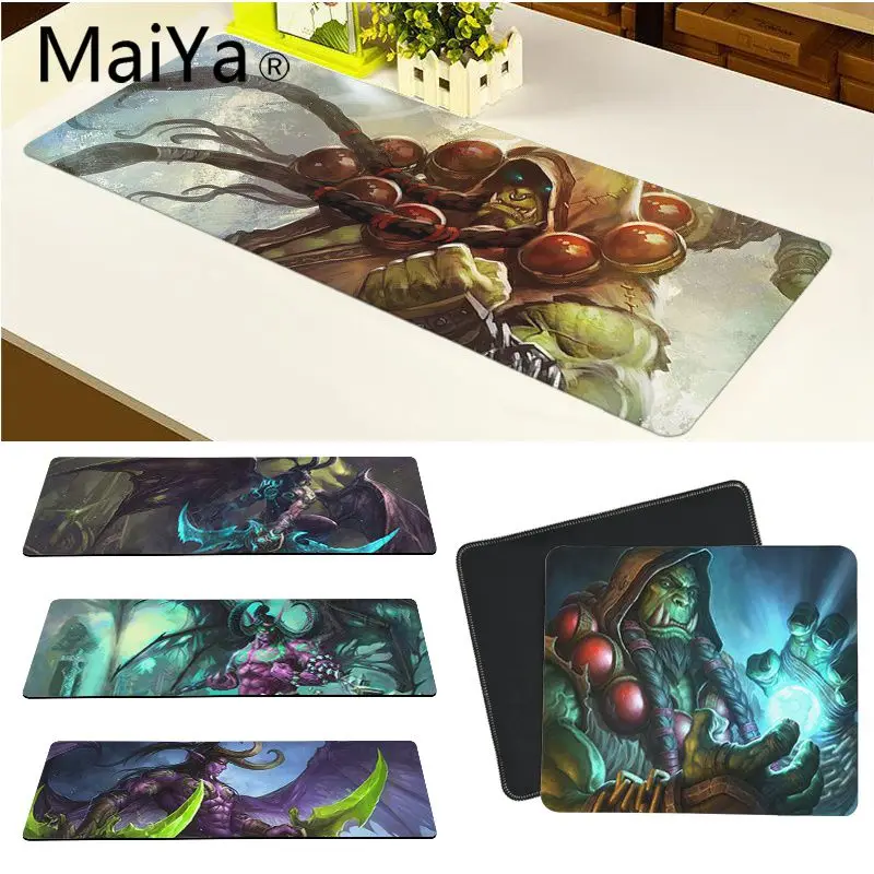 Maiya WOW World of Warcraft Thrall Illidan резиновый ПК компьютерный игровой коврик для мыши большой коврик для мыши клавиатуры коврик