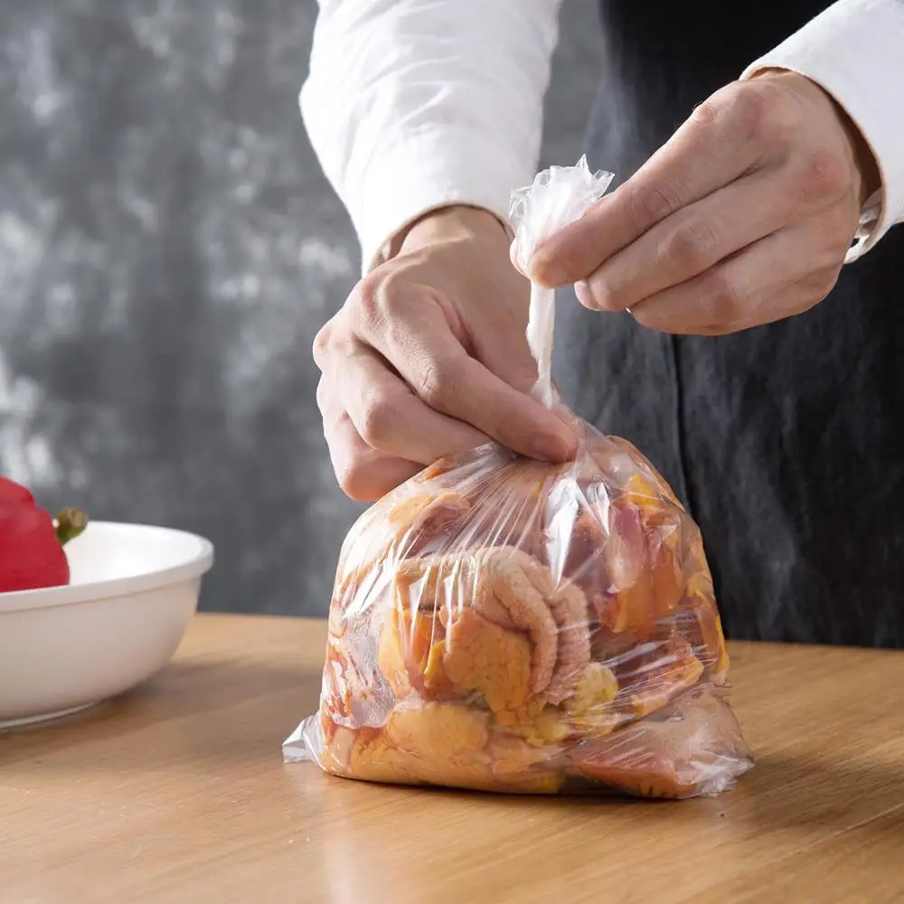 Пакеты для хранения продуктов упаковочная пленка 1 рулон = 100 шт. | Дом и сад