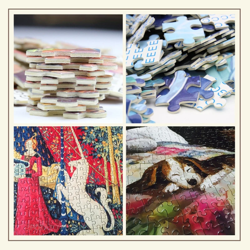 Photo Custom Wooden Jigsaw Puzzle 150/500/1000pcs/1500Pcs DIY Toys for Adults Personalized Gift With Box Creative Logo |