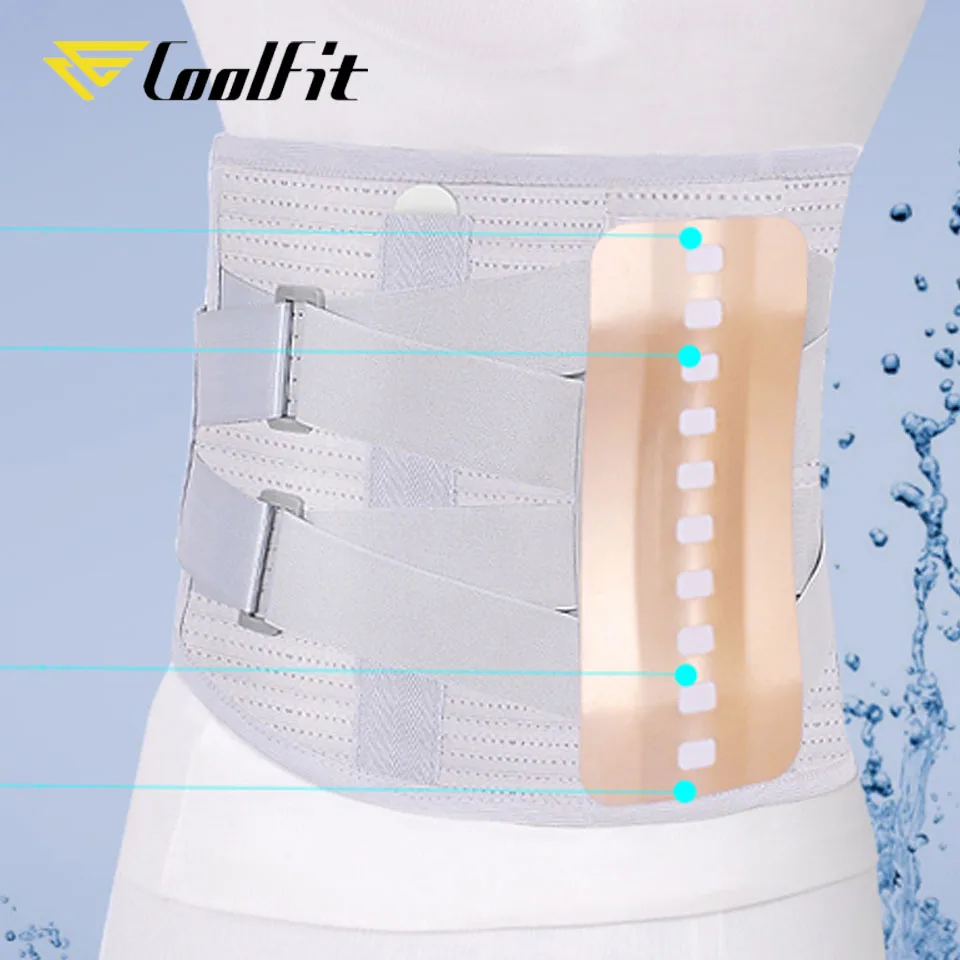 CoolFit ортопедический турмалиновый самонагревающийся Магнитный стальной пояс с
