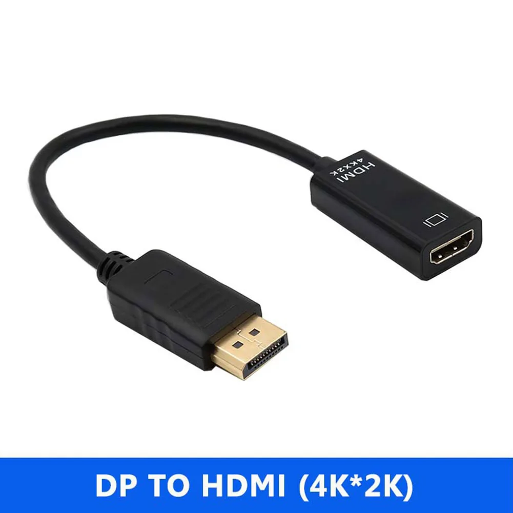 4K * 2K Дисплей Порт DP к HDMI Мужской кабель адаптер конвертер для HDTV Macbook ноутбук