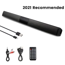 20W Soundbar Portable Column Wireless Bluetooth-compatible Speaker Powerful 3D Music Sound bar Home Theater Aux 3.5mm For TV PC