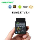 Диагностический сканер HH OBD2 ELM327 V2.1, инструмент для диагностики автомобиля, с поддержкой Bluetooth, для Android