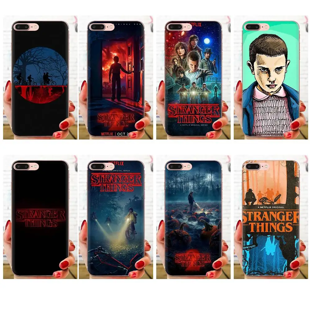 Очень странные дела резиновый мягкий из ТПУ чехол для телефона Galaxy J1 J2 J3 J330 J4 J5 J6 J7