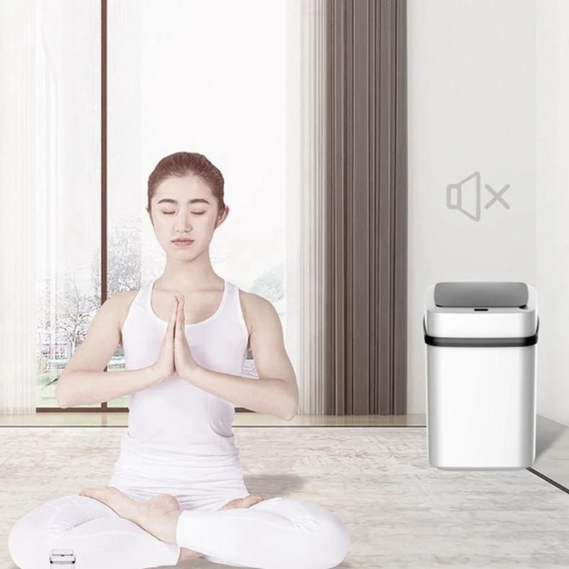 Умный мусорный бак с крышкой автоматическая индукция инфракрасный датчик для