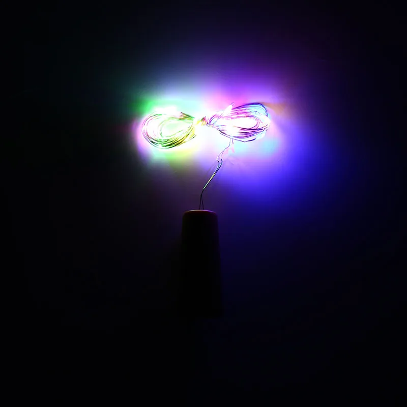 

1/2M Wine Bottle Fairy String Lights Battery Cork Shaped Xmas Wedding Party 30CM