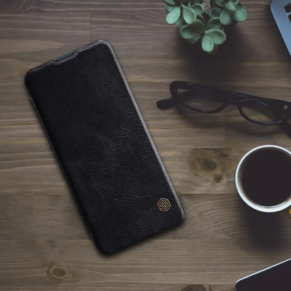 Nillkin для Xiaomi POCO X3 NFC M3 Mi 11 10T Lite 5G A3 чехол мягкий из натуральной кожи с откидной