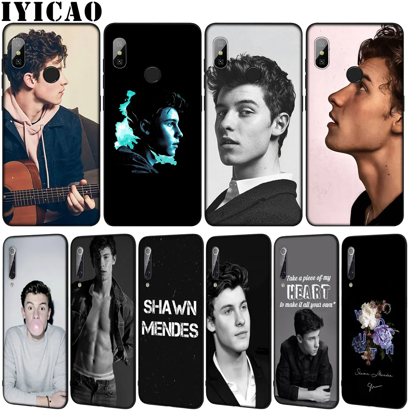 Мягкий силиконовый чехол для телефона IYICAO 1998 Shawn Mendes Xiaomi Mi 10 9 9T A3 Pro 8 SE A2 Lite A1 6 CC9 CC9E